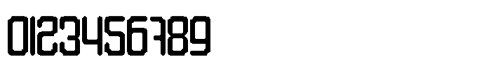 Bold Frame Regular Font OTHER CHARS