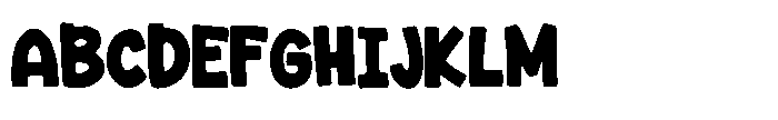 Bold Idea Font UPPERCASE