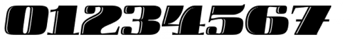 Boldesqo Serif 4F Inline Italic Font OTHER CHARS