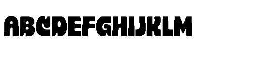 Boldfat Mighty Font UPPERCASE