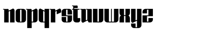 Boldgia Font LOWERCASE