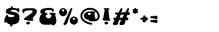 Boldin One Font OTHER CHARS
