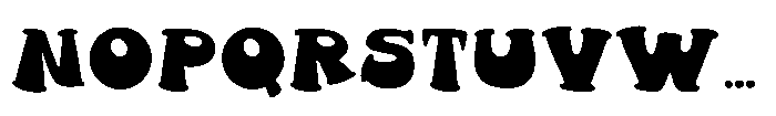 Boldin One Font UPPERCASE