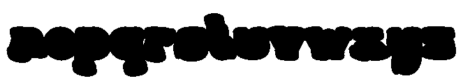 Boldin Three Font LOWERCASE