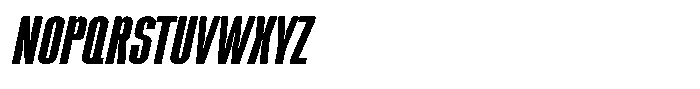 Boldmark Italic Font UPPERCASE