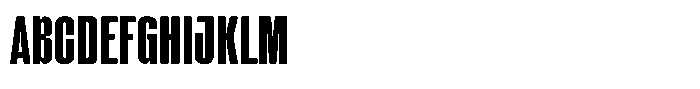Boldmark Regular Font UPPERCASE