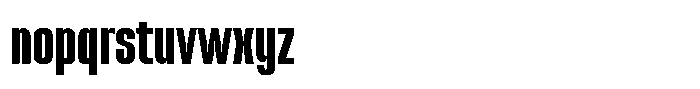 Boldmark Regular Font LOWERCASE