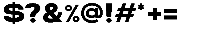 Boldozer Font OTHER CHARS