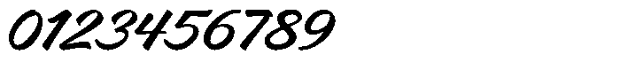 Boldpen Font OTHER CHARS