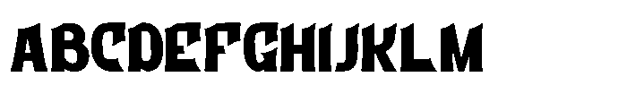 Boldra Font UPPERCASE