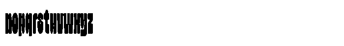 Boldsta Font LOWERCASE