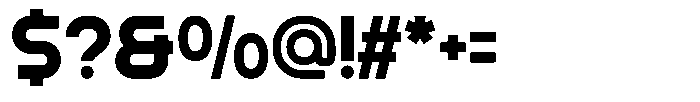Boldy Clover Font OTHER CHARS
