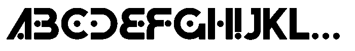 Boldy Clover Font UPPERCASE