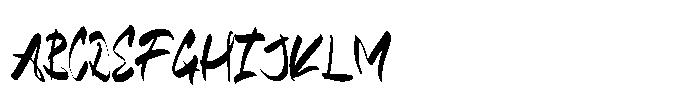Boldy Jhona Font UPPERCASE
