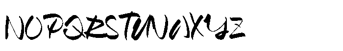 Boldy Jhona Font UPPERCASE