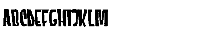 Boldybear Font UPPERCASE