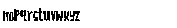 Boldybear Font LOWERCASE