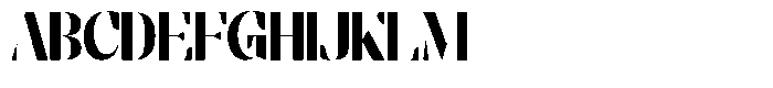 Bolegan Display Condensed Font UPPERCASE