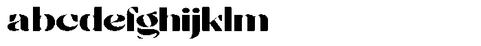 Bolegan Display Expanded Narrow FONT