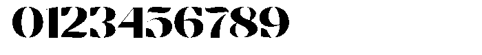 Bolegan Display Expanded Font OTHER CHARS