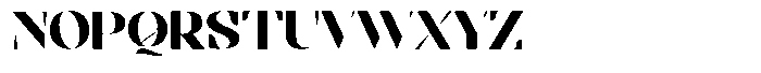 Bolegan Display Narrow Font UPPERCASE