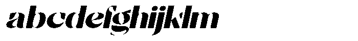 Bolegan Display Slant FONT