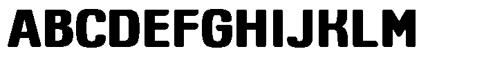Bolera Black Font UPPERCASE