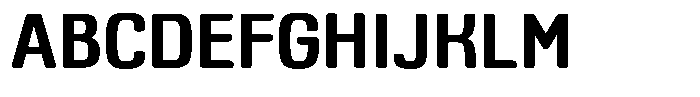 Bolera Bold Font UPPERCASE