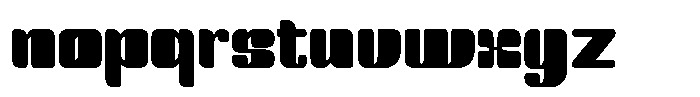 Bolera Display Regular Font LOWERCASE