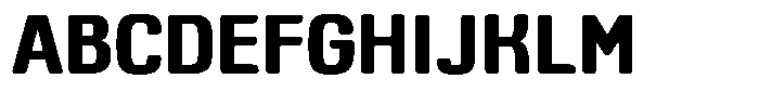 Bolera Extra Bold Font UPPERCASE