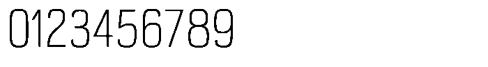Bolera Extra Light Font OTHER CHARS