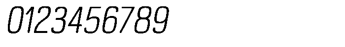 Bolera Light Oblique Font OTHER CHARS