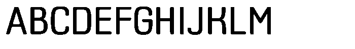 Bolera Medium Font UPPERCASE
