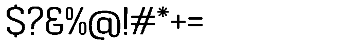 Bolera Regular Font OTHER CHARS