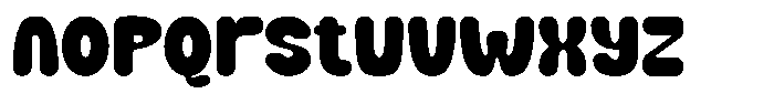 Boleuga Regular Font LOWERCASE