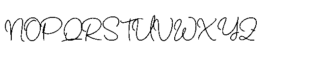 Boleuga Script Regular Font UPPERCASE