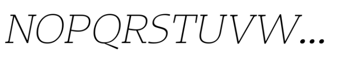 Bolgica Italic Variable Font UPPERCASE