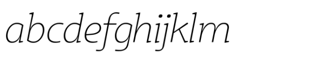 Bolgica Italic Variable Font LOWERCASE