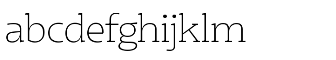 Bolgica Roman Variable Font LOWERCASE