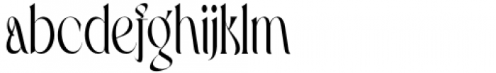 Bolgifam Regular Font LOWERCASE