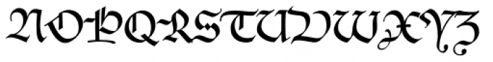 Bollatica Regular Font UPPERCASE