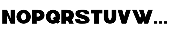 Bolled Regular Font UPPERCASE