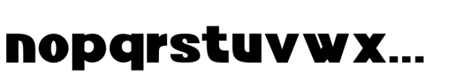 Bolled Regular Font LOWERCASE