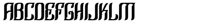 Bollek Font UPPERCASE