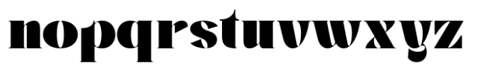 Bolmand Regular Font LOWERCASE