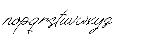Boltincy Lincolle Italic Font LOWERCASE