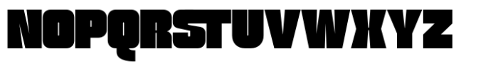 Boltire Font UPPERCASE