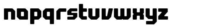 Boltruin Font LOWERCASE