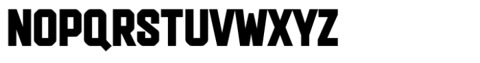 Boltzer Block Font UPPERCASE