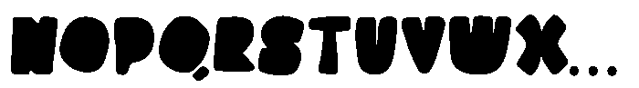 Bolva Hema Font UPPERCASE